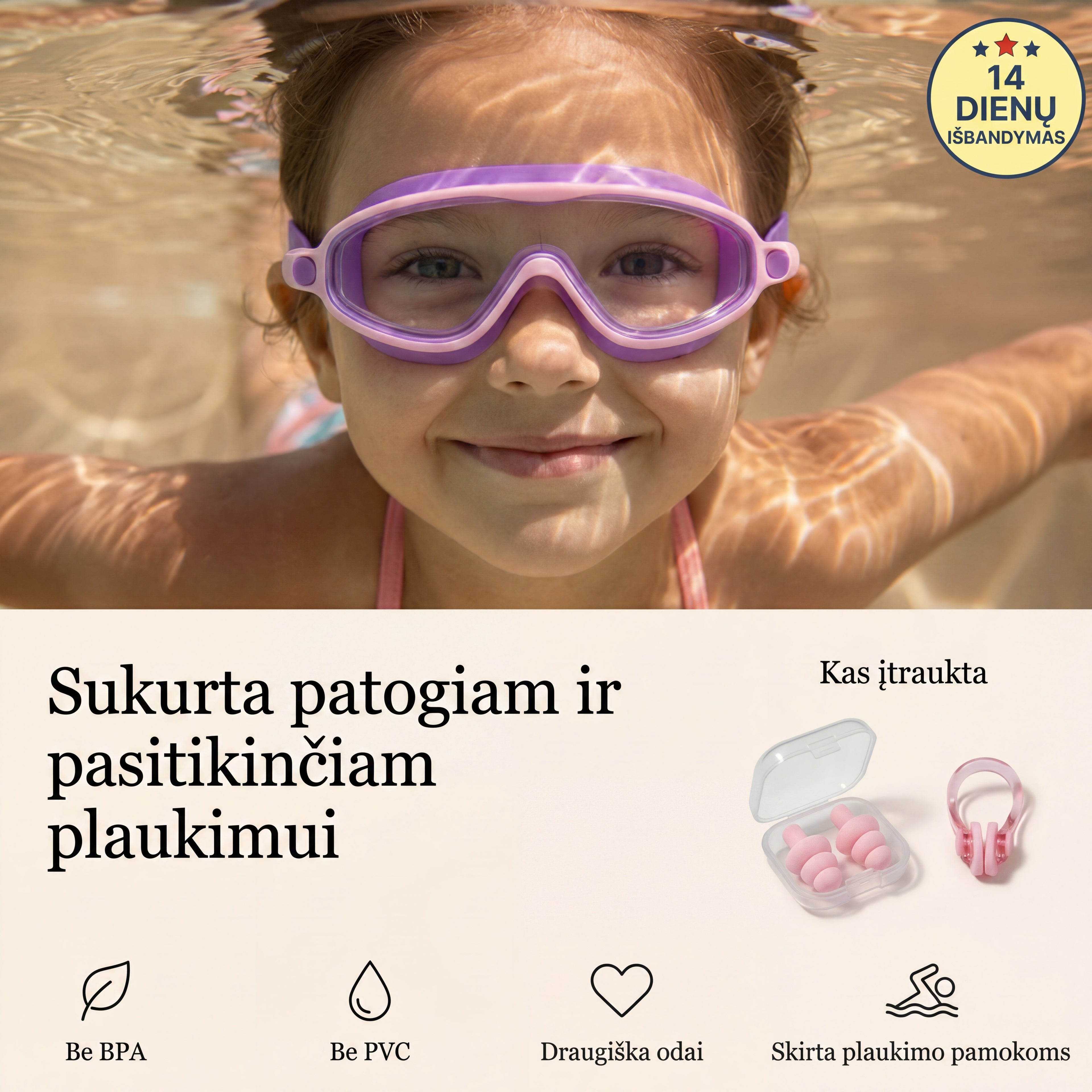Plaukimo akiniai